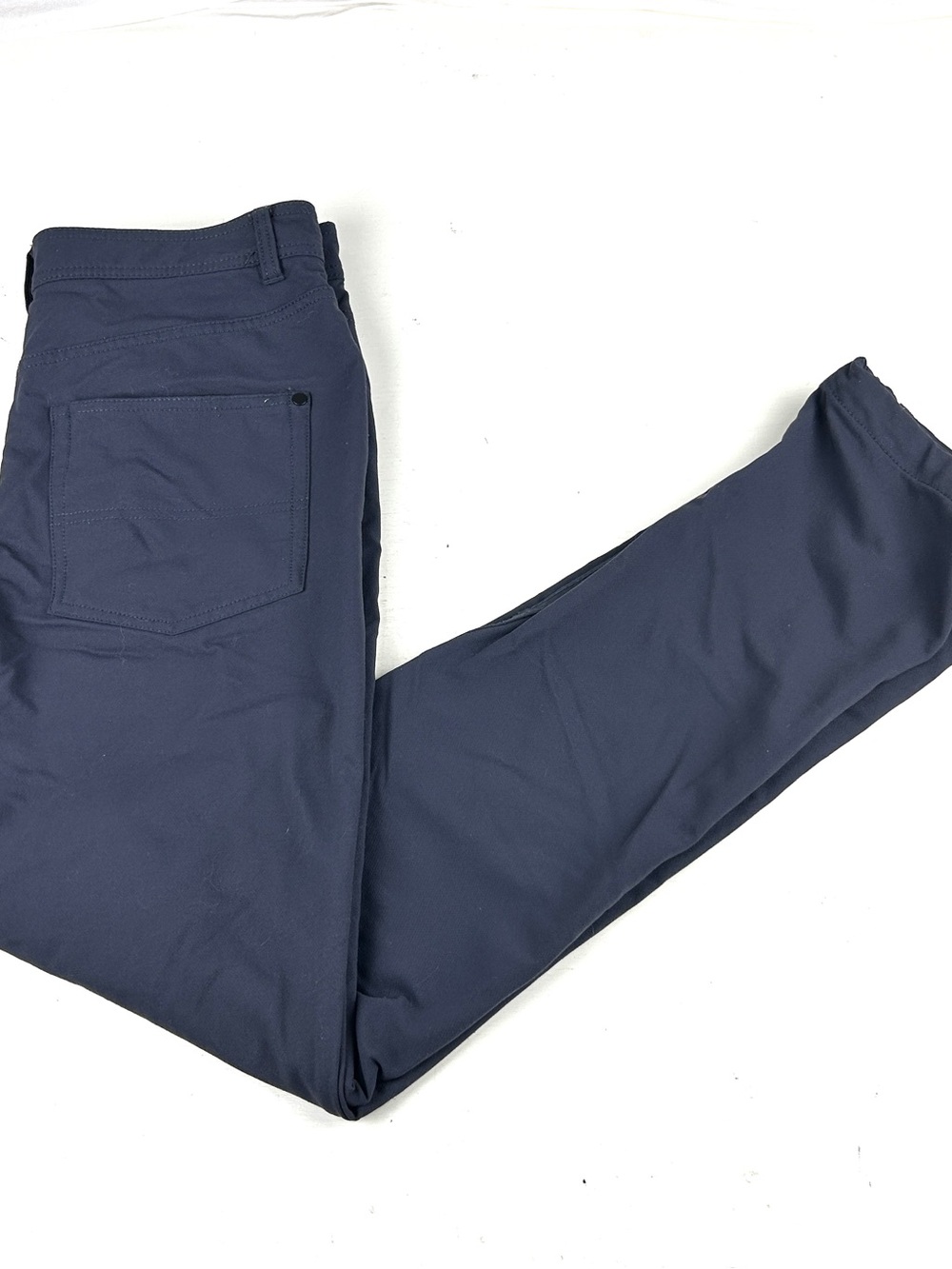 Western Rise At Pants Mens 32 X 32 Gray Straight Stretch Performance Tech